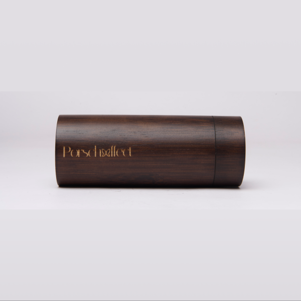 Cylinder Wooden Case
